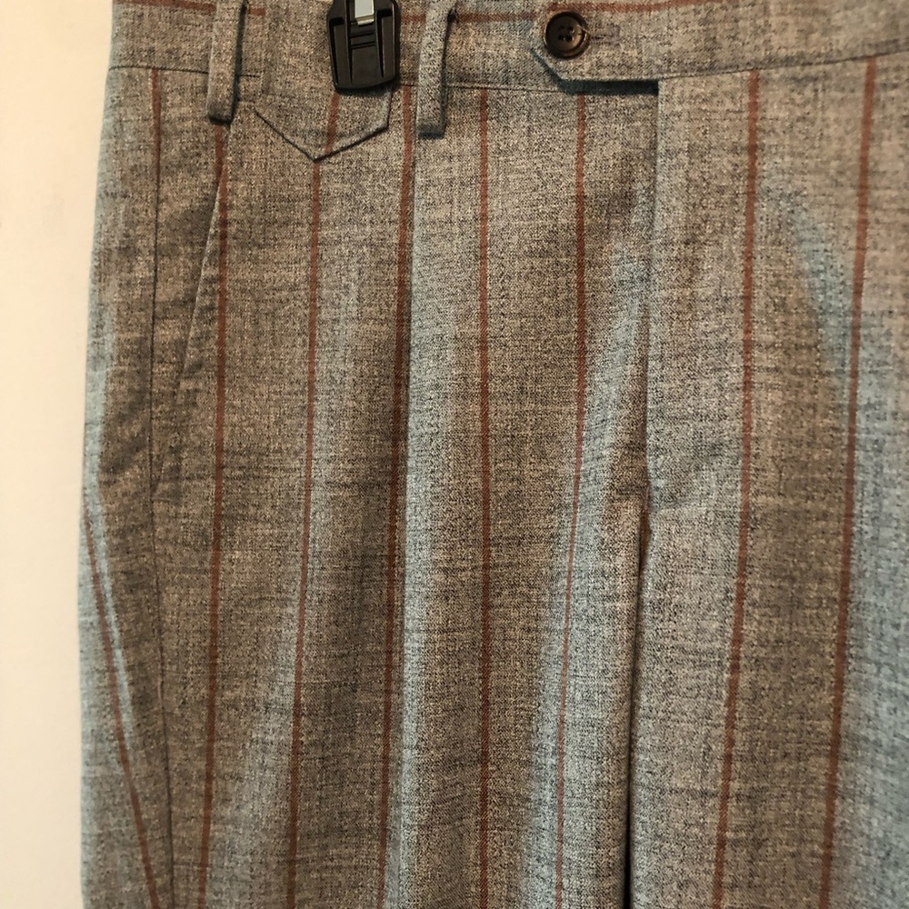 Murano Men Gray Dress Slacks - Picture 6 of 7